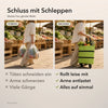 50% RABATT NUR HEUTE | FoldTrolley™ - 2-in-1-Einkaufswagen mit Rädern