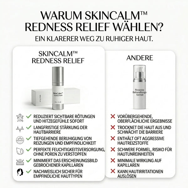 2 + 1 GRATIS HEUTE  SkinCalm™ - Rötungs Linderung