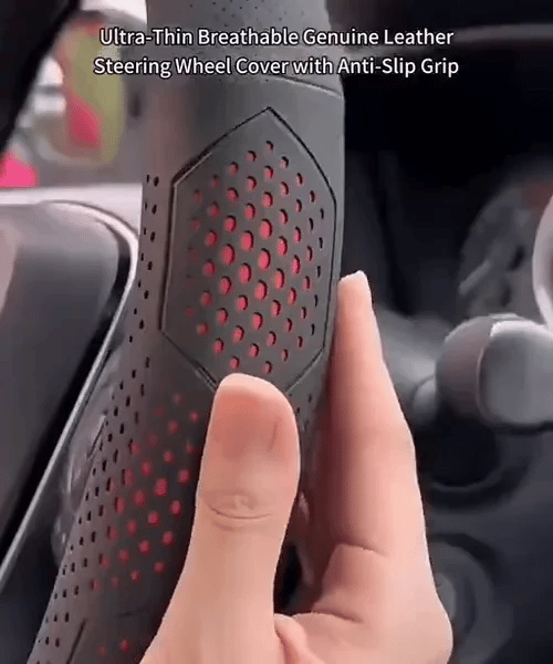 50% RABATT NUR HEUTE  DriveGrip™ - Rutschfester Lenkradbezug