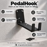 50% RABATT NUR HEUTE | PedalHook™ - Fahrrad-Wandhalterung