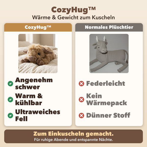 50% RABATT NUR HEUTE  CozyHug™ - Gewichtetes Kuscheltier Highland-Kuh