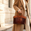 50% RABATT NUR HEUTE | GoldHandle™ - Vintage-Ledertasche