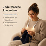 50% RABATT NUR HEUTE | NeckBeam™ - Strick-Nackenlampe