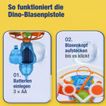 50% RABATT NUR HEUTE | DinoBubble™ - Dinosaurier-Seifenblasenblaster