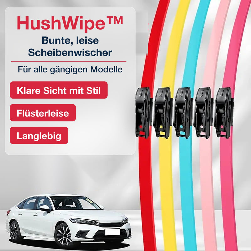 50% RABATT NUR HEUTE | HushWipe™ - Bunte, geräuschlose Scheibenwischer