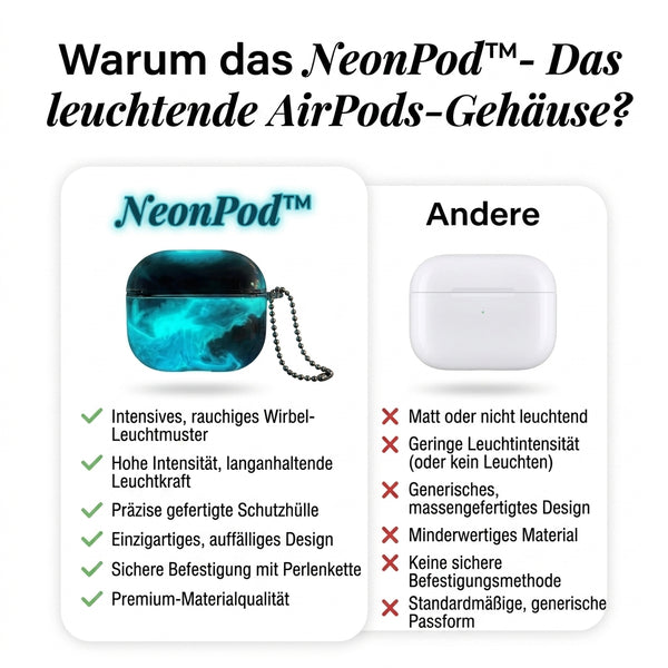 50% OFF TEMPORÄR  NeonPod™ - Leuchtendes AirPods Case