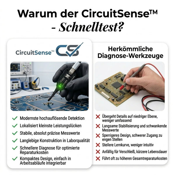 2 + 2 GRATIS HEUTE  CircuitSense™ - Schneller Test