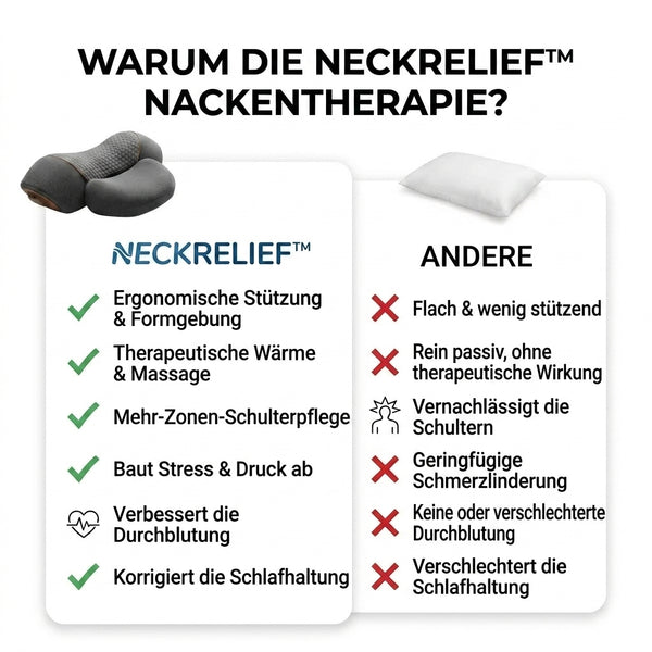 50% OFF TEMPORÄR  NeckRelief™ - Nacken Therapie