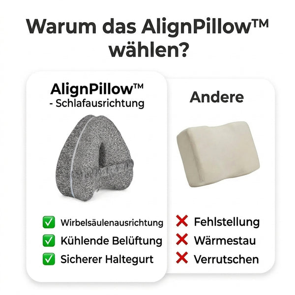 50% OFF TEMPORÄR  AlignPillow™ - Schlafausrichtung