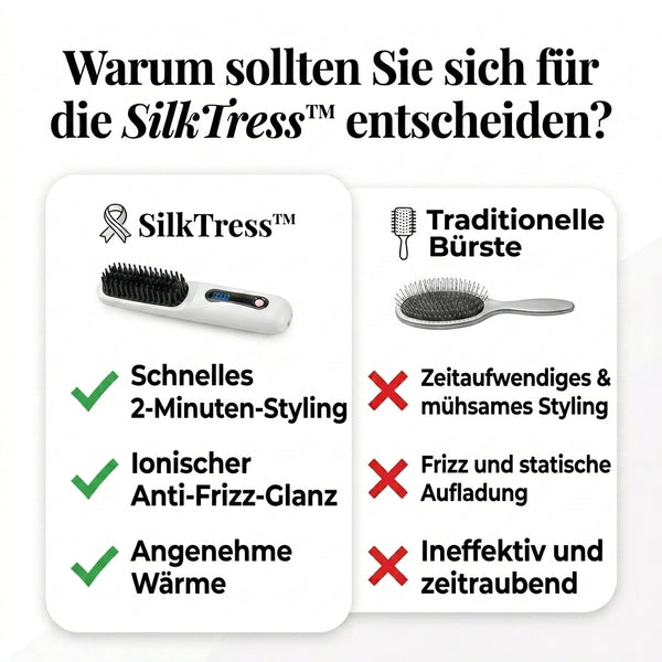 50% OFF TEMPORÄR  SilkTress™ - Stylingbürste