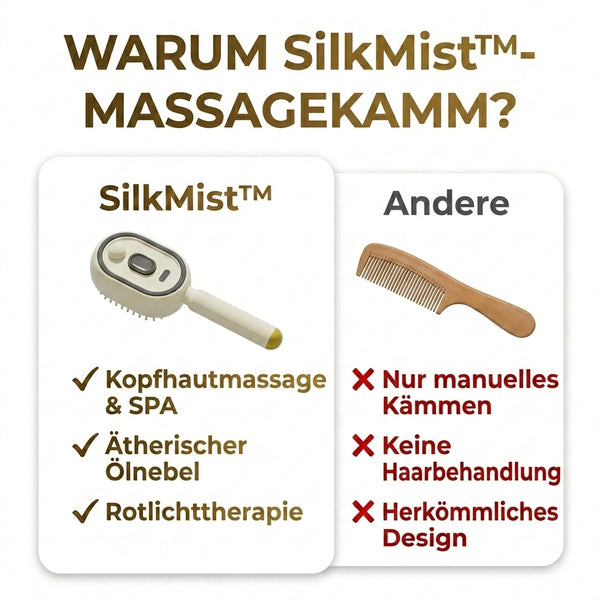 50% OFF TEMPORÄR  SilkMist™ - Massagekamm