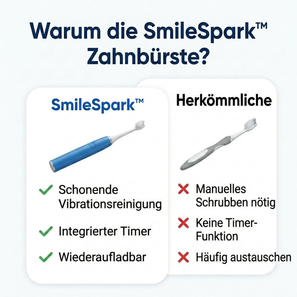 50% OFF TEMPORÄR  SmileSpark™ - Kinder Elektrozahnbürste