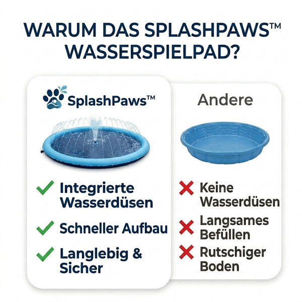 50% OFF TEMPORÄR  SplashPaws™ - Splashpad