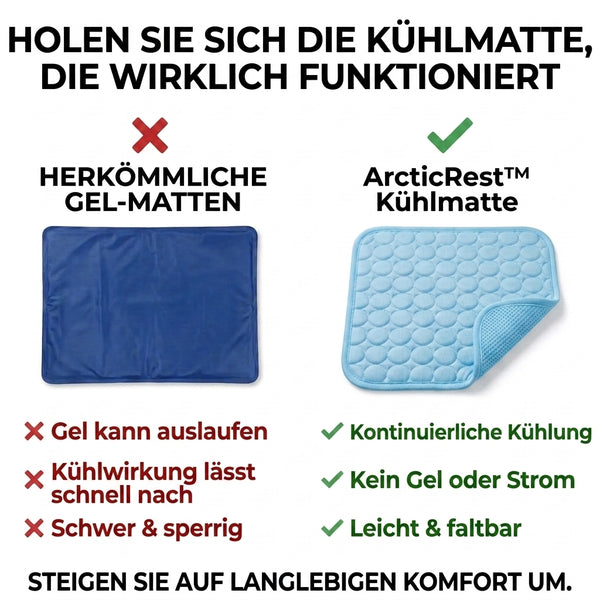1 + 1 GRATIS HEUTE  ArcticRest™ - Kühlmatte