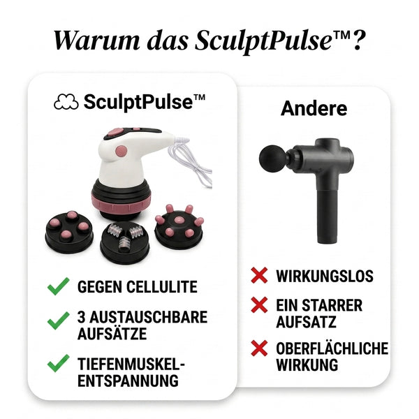 50% OFF TEMPORÄR  SculptPulse™ - Anti-Cellulite-Massagegerät