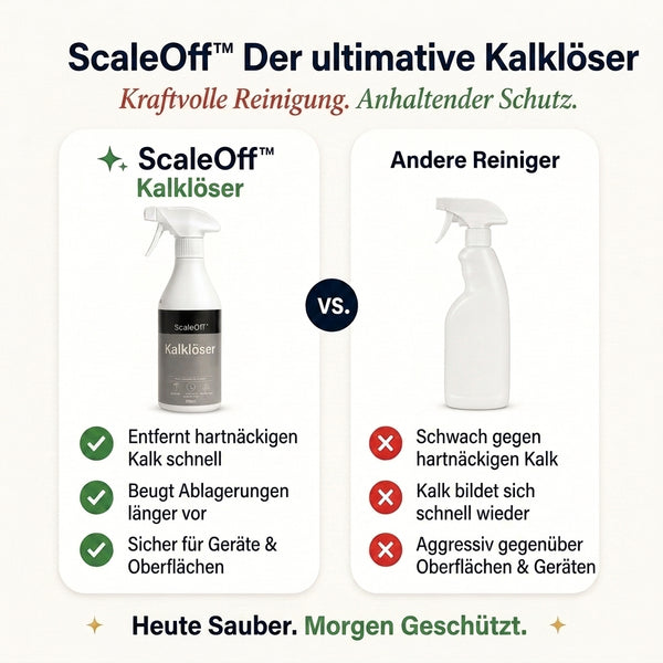 1+1 GRATIS HEUTE  ScaleOff™ - Kalkentferner