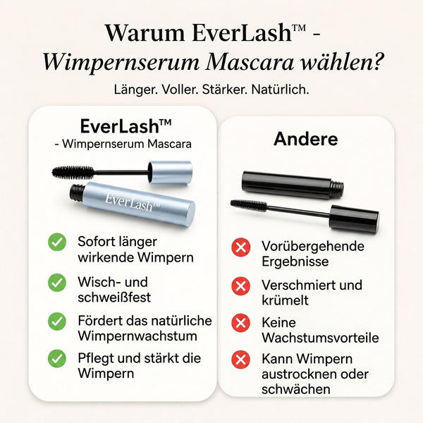 1+1 GRATIS HEUTE  EverLash™ - Wachstumsserum-Mascara