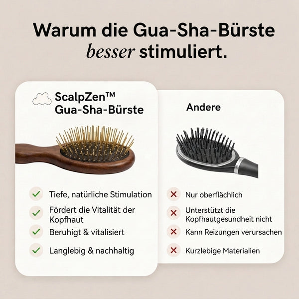 50% RABATT NUR HEUTE  ScalpZen™ - Gua-Sha-Bürste
