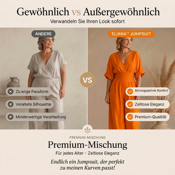 50% RABATT NUR HEUTE  Eliana™ - Taillenhoher Jumpsuit