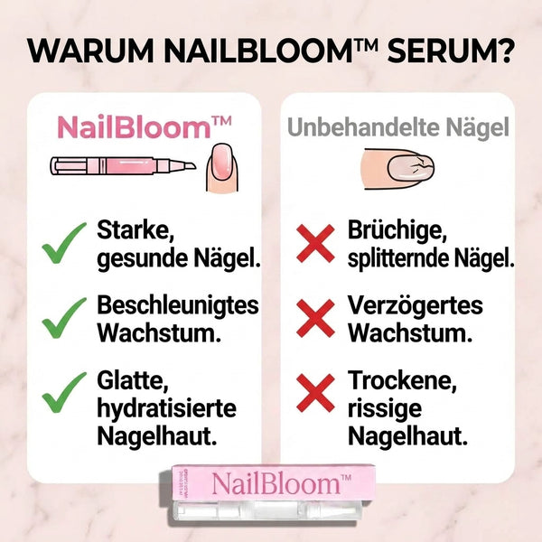 1+2 GRATIS HEUTE  NailBloom™ - Nagelwachstumsserum