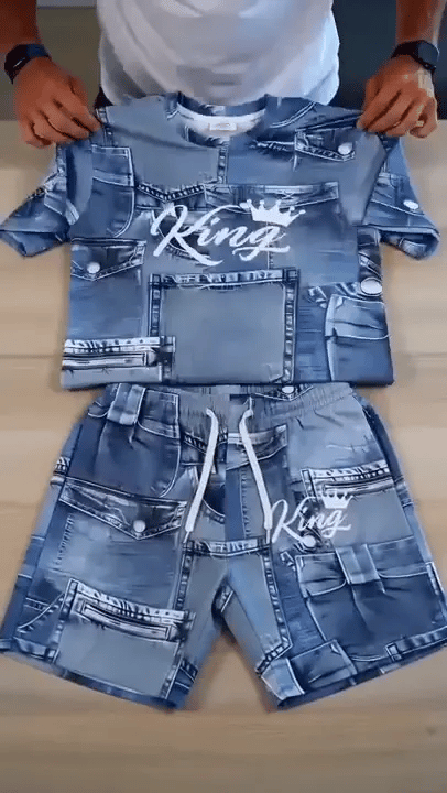50% RABATT NUR HEUTE  Tyler™ - Herren-Casual-Set