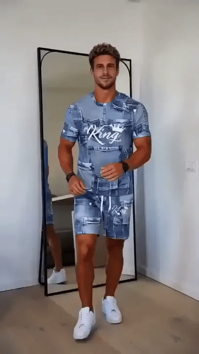 50% RABATT NUR HEUTE  Tyler™ - Herren-Casual-Set