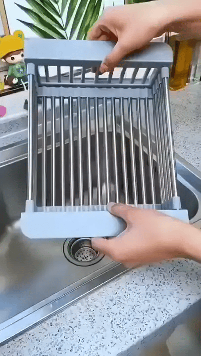 50% RABATT NUR HEUTE  SinkClear™ - Ausziehbares Spülbeckenregal