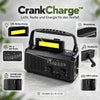 50% RABATT NUR HEUTE | CrankCharge™ - Notfallradio mit Powerbank