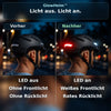 50% RABATT NUR HEUTE | GlowHelm™ - Fahrradhelm mit Front- und Rücklicht