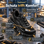 50% RABATT NUR HEUTE | ToeGuard™ - Sicherheitsschuhe mit Stahlkappe