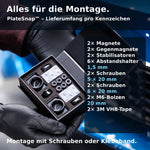 50% RABATT NUR HEUTE | PlateSnap™ - Kennzeichenhalter