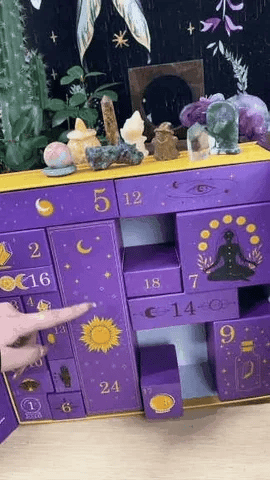 1+1 GRATIS HEUTE  AuraCount™ - Kristall-Countdown-Box