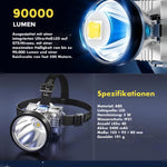 50% RABATT NUR HEUTE | HeadBeam™ - Leistungsstarke Stirnlampe