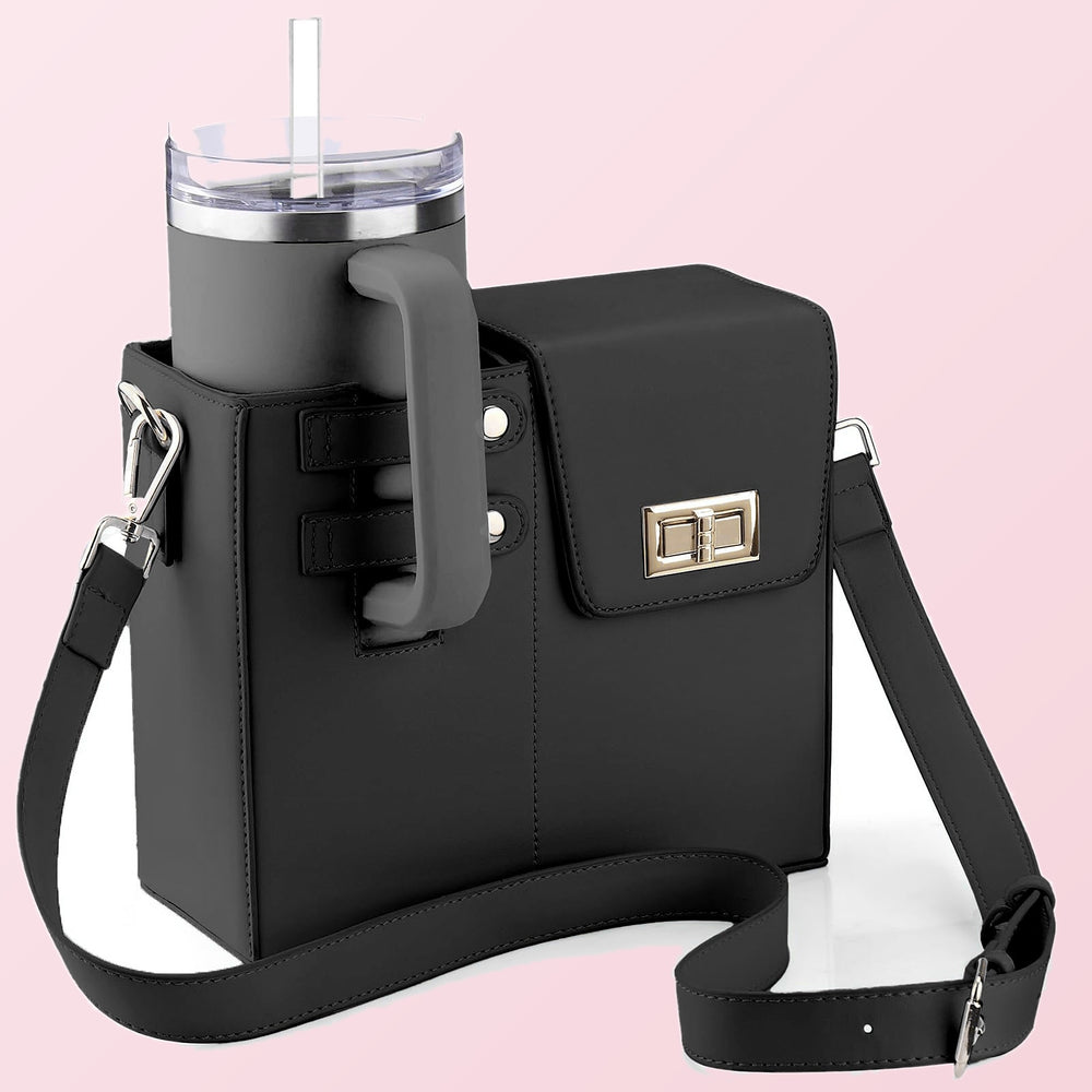 50% RABATT NUR HEUTE | BottleTote™ - Umhängetasche mit Flaschenhalter