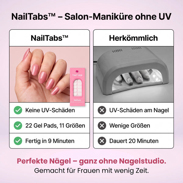 2+2 GRATIS HEUTE  NailTabs™ - Nagel-Gel-Pads