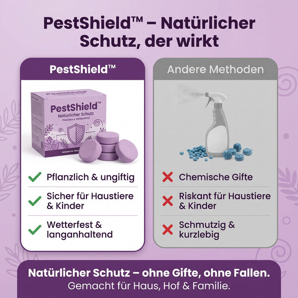 50% RABATT NUR HEUTE  PestShield™ - Nagetierabwehrmittel