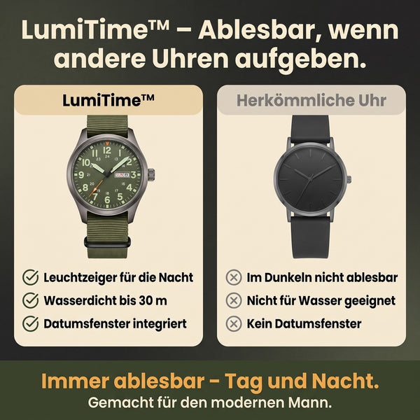 50% RABATT NUR HEUTE  LumiTime™ - Leuchtende Uhr