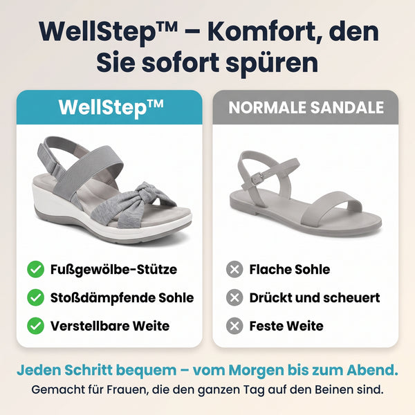50% RABATT NUR HEUTE  WellStep™ - Damen-Orthopädische Sandalen