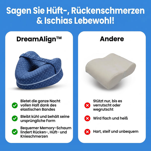 50% RABATT NUR HEUTE  DreamAlign™ - Therapiekissen