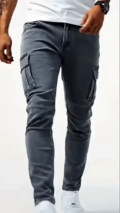 50% RABATT NUR HEUTE  Elias™ - Herren-Cargo-Jeans