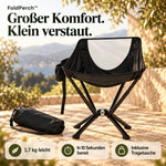 50% RABATT NUR HEUTE | FoldPerch™ - Der Wasserflaschengroße Stuhl