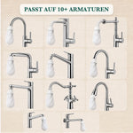 50% RABATT NUR HEUTE | FreshTap™ - Aufsteckbarer Wasserhahnfilter (50er-Pack + 10 Bänder)