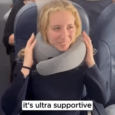 50% RABATT NUR HEUTE  NeckNest™ - Erste Klasse Reise Komfort