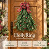 50% RABATT NUR HEUTE | HollyRing™ - Weihnachtsbaumkranz