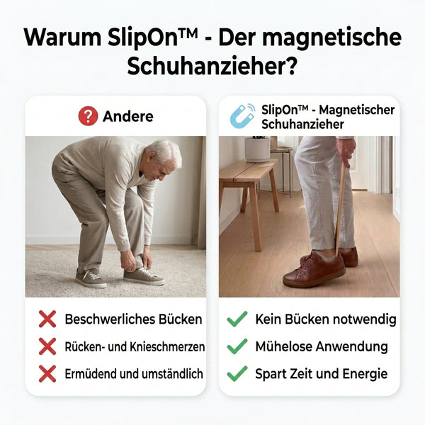 50% OFF TEMPORÄR  SlipOn™ - Magnetischer Schuhlöffel