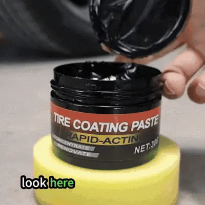 50% RABATT NUR HEUTE | TireGloss™ - Langlebige Reifenpflege (100 g)