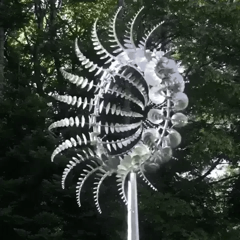 50% RABATT NUR HEUTE  BreezeVane™ - Metall-Gartenwindmühle