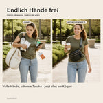 50% RABATT NUR HEUTE | WovenFree™ - Geflochtene Ledergürteltasche