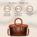 50% RABATT NUR HEUTE | GoldHandle™ - Vintage-Ledertasche