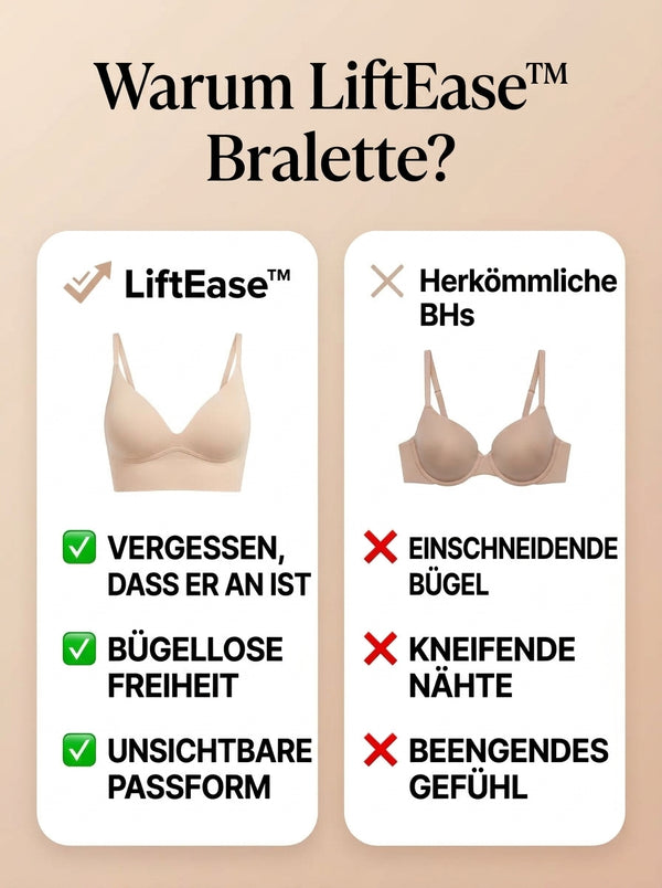 50% RABATT NUR HEUTE  LiftEase™ - Nahtloses Bralette